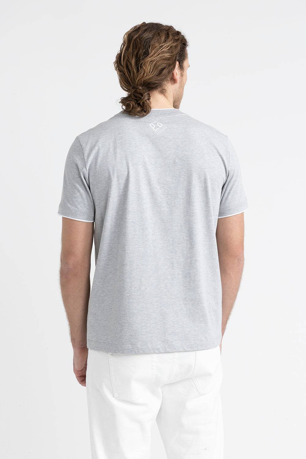 Peserico T-shirt in morbido jersey di puro cotone Officina