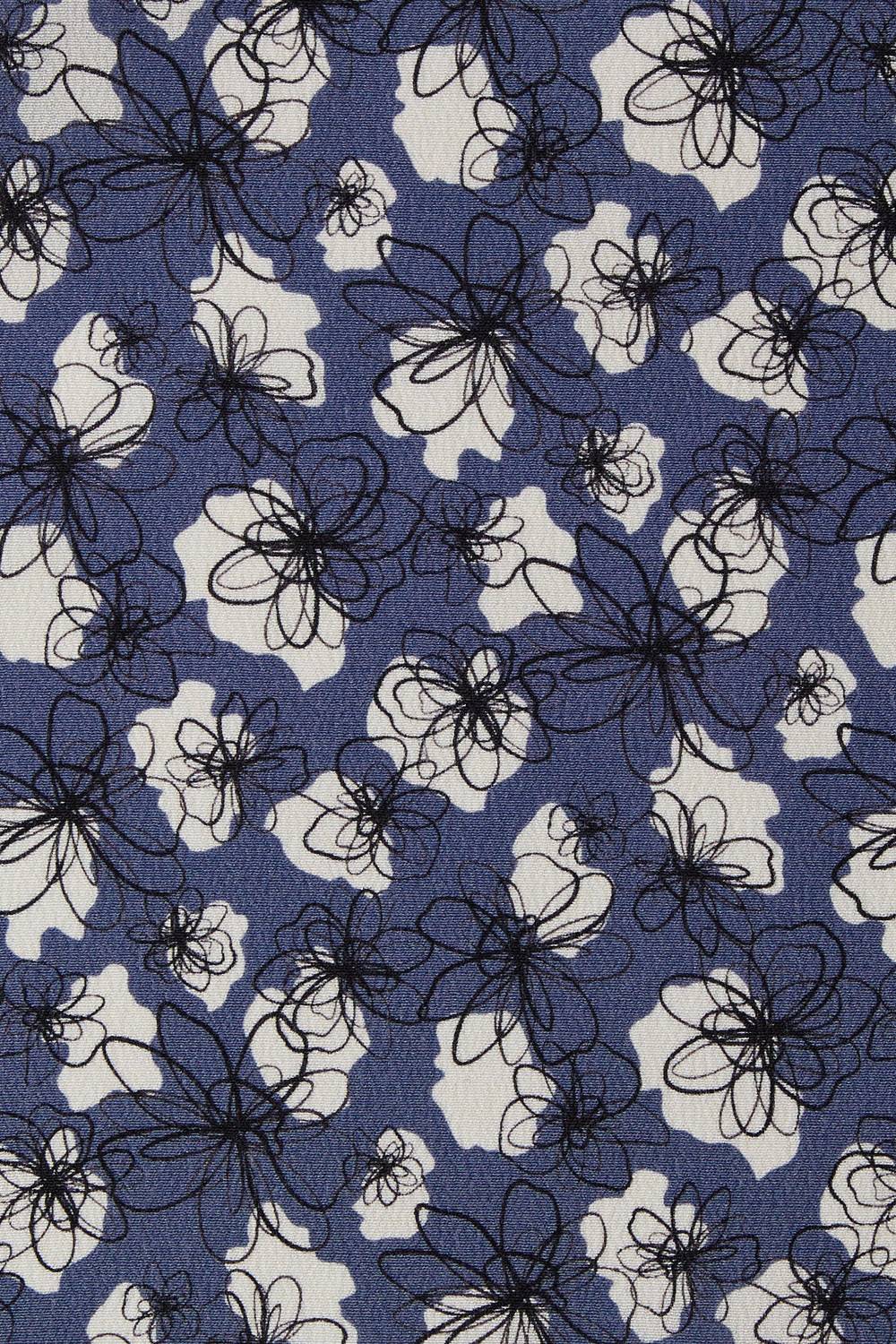 ﻿Piazza Sempione Abito con collo a foulard stampa fiori Offerta