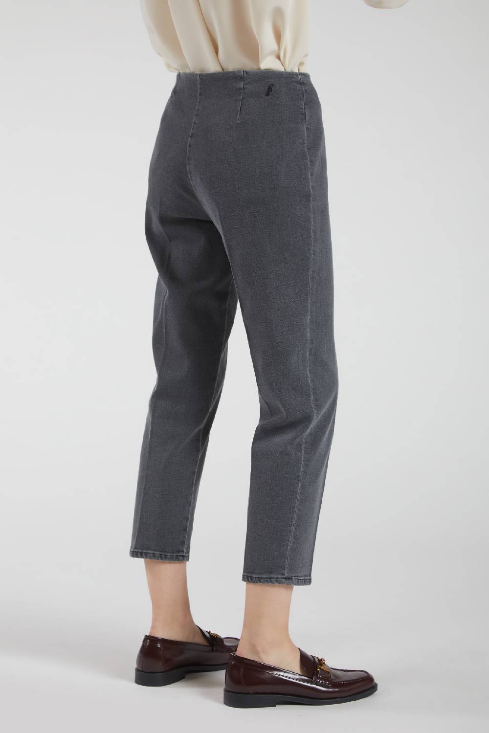 Piazza Sempione AUDREY Pantalone in denim nero In Linea