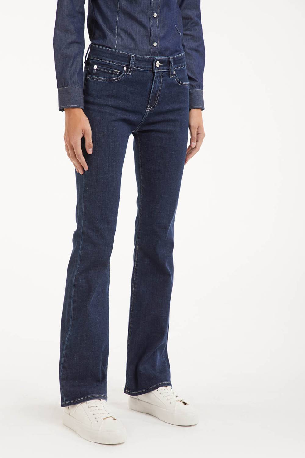 Piazza Sempione JENNIFER Pantalone in denim blu elasticizzato Qualità Garantita