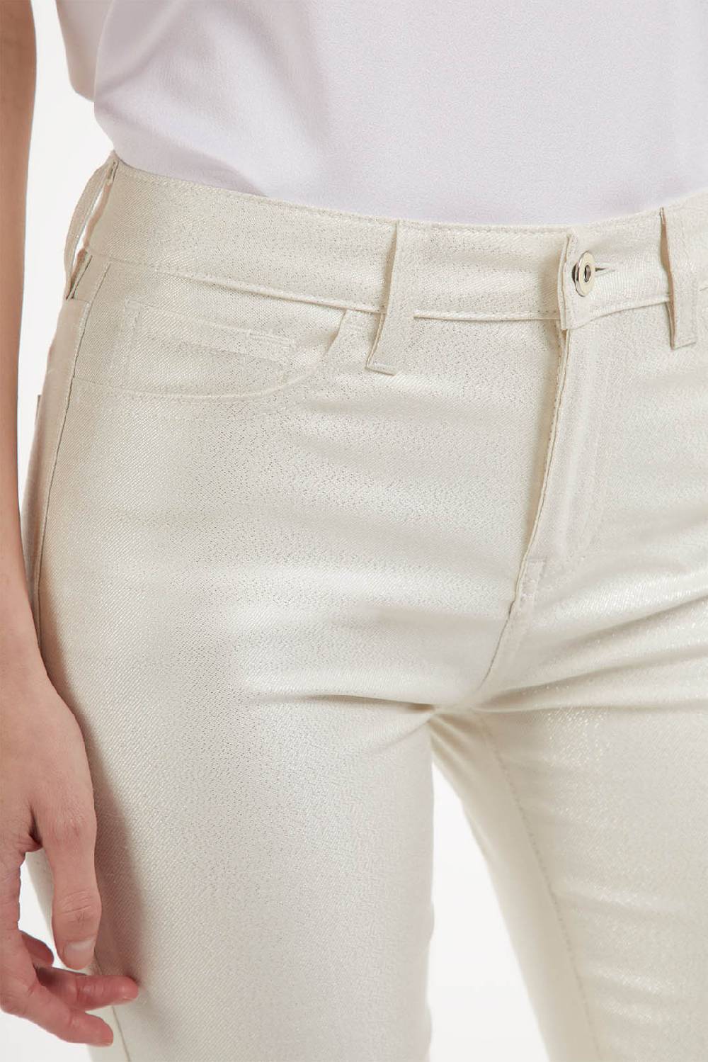 Piazza Sempione JENNIFER Pantalone bootcut effetto acqua Negozi Online