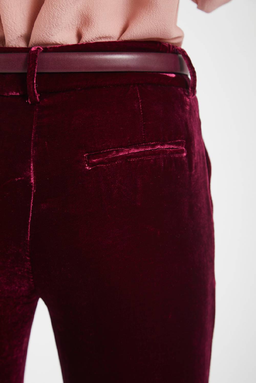 Piazza Sempione LUISA Pantalone in velluto pannè Vendita Calda
