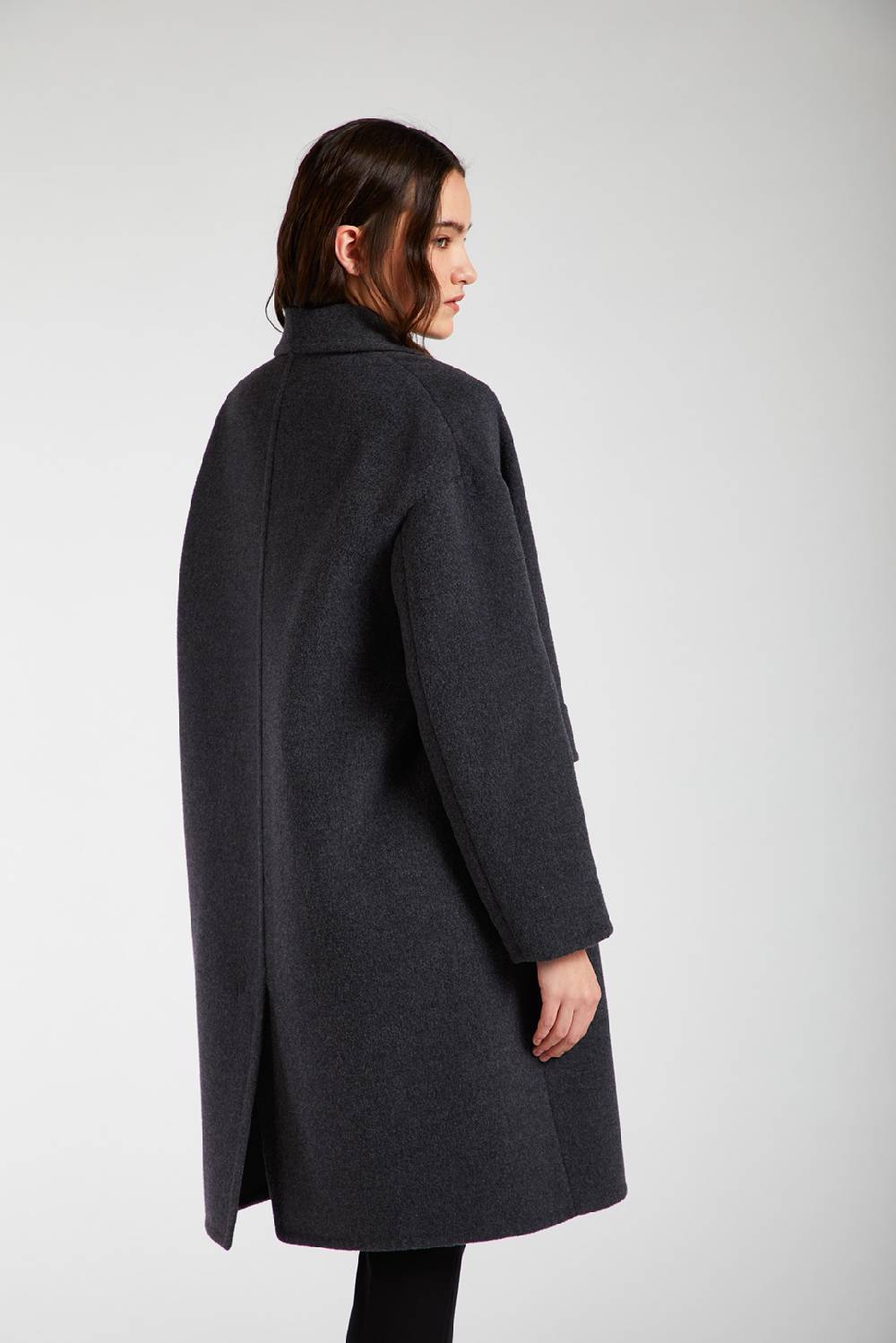 Piazza Sempione Cappotto in cachemire con spalla scesa Moda