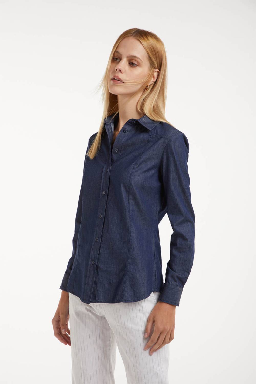 Piazza Sempione Camicia western in denim Affare Del Giorno
