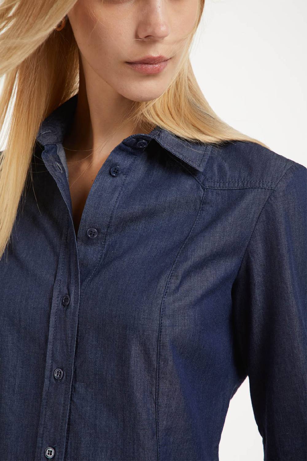 Piazza Sempione Camicia western in denim Affare Del Giorno