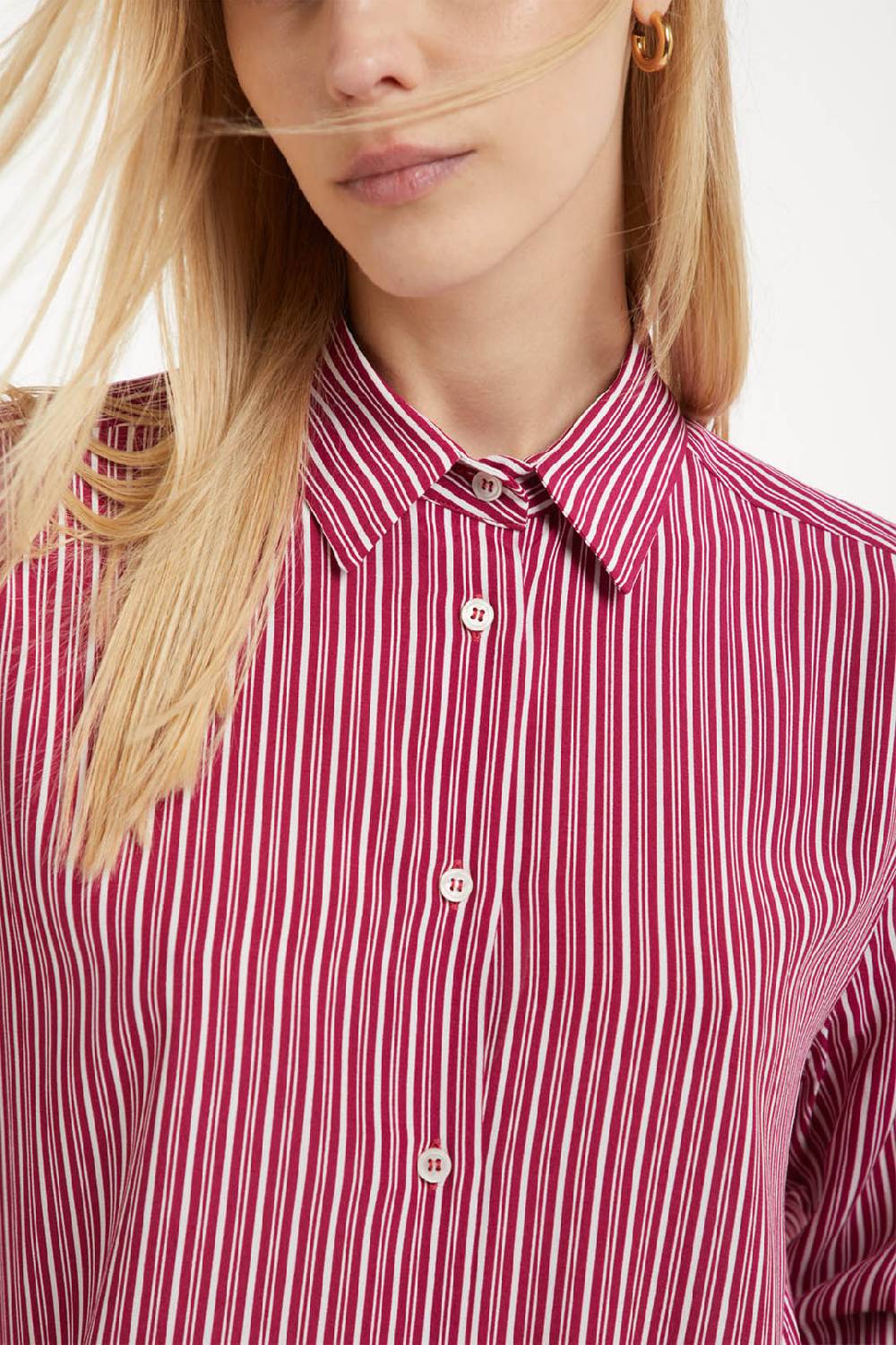Piazza Sempione Camicia con stampa rigata Online