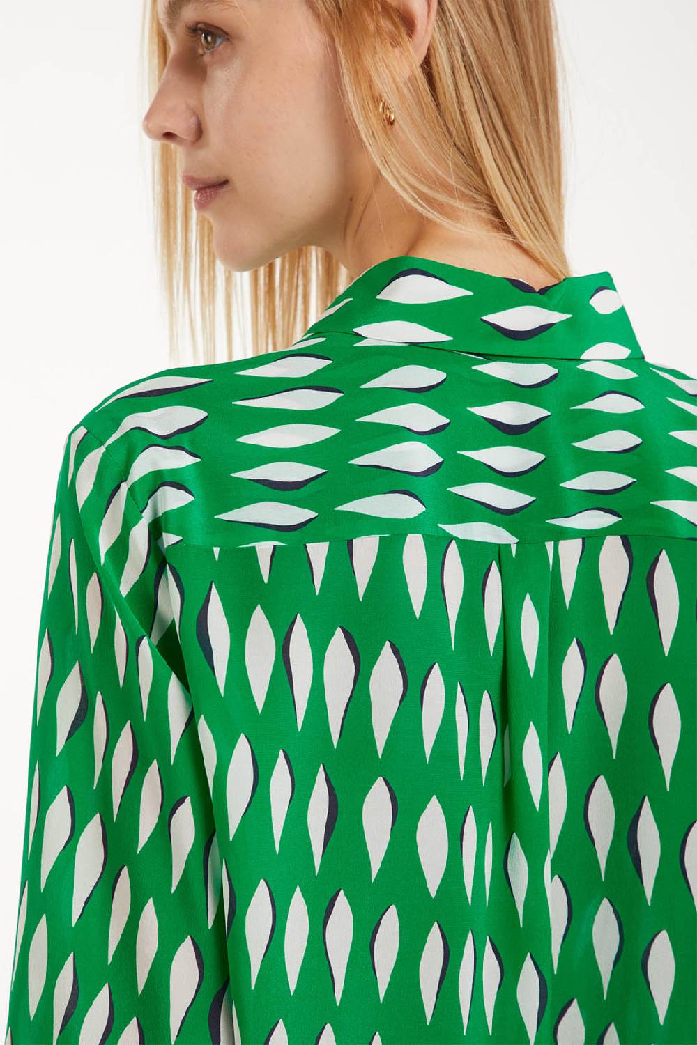 Piazza Sempione Camicia stampa ogive Outlet