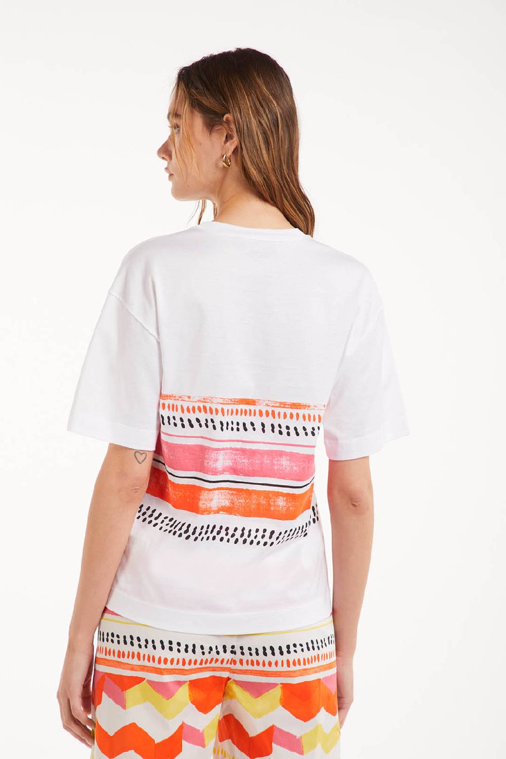 Piazza Sempione T-shirt in jersey di cotone In Vendita