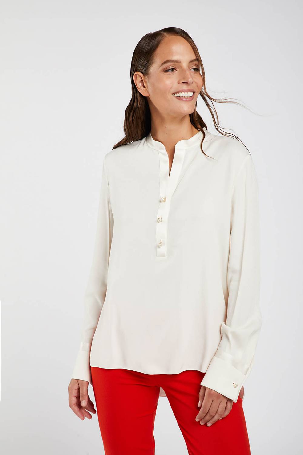 Piazza Sempione Camicia in cady enver satin Convenienza