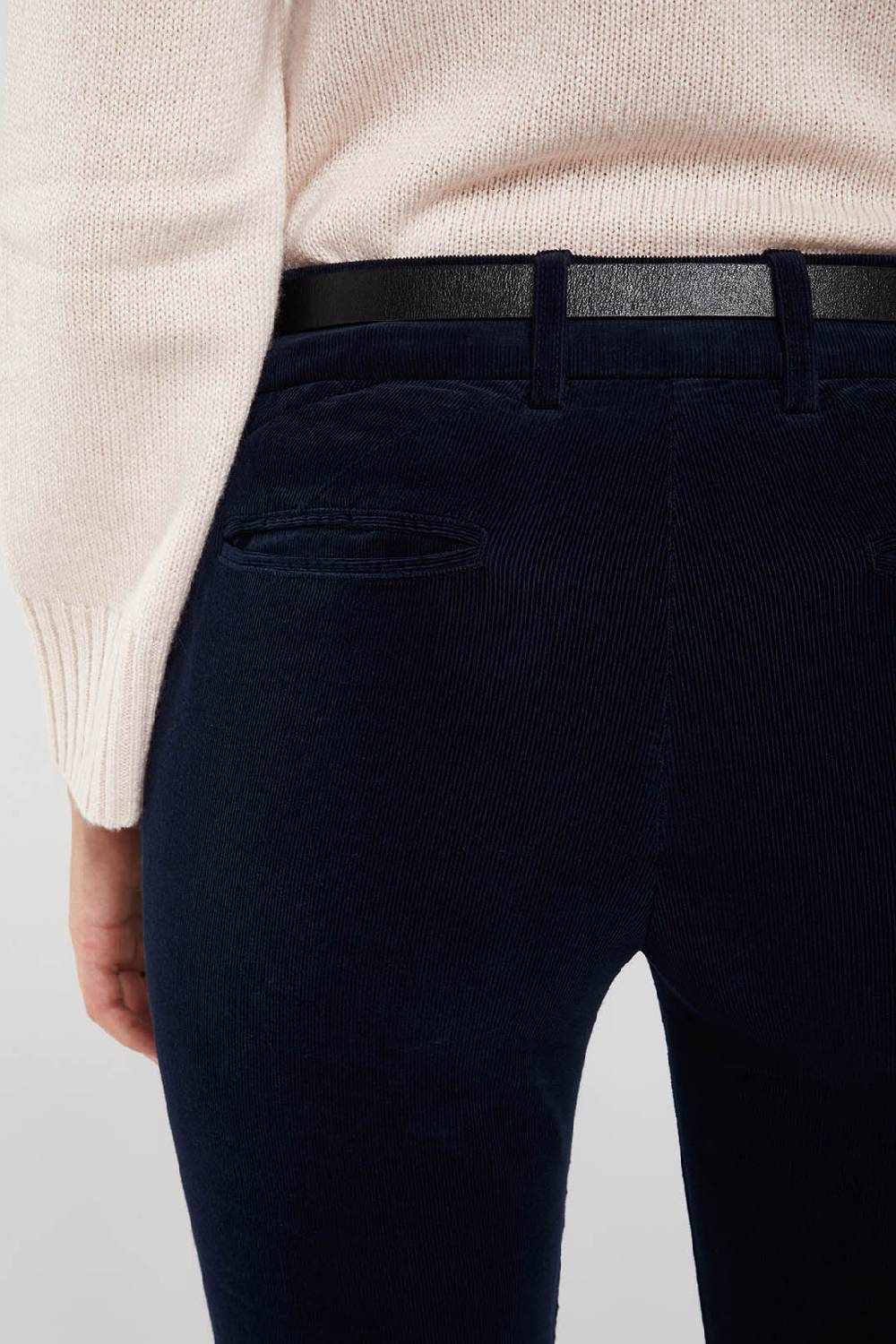 Piazza Sempione KIM Velluto corduroy tinto capo Moda
