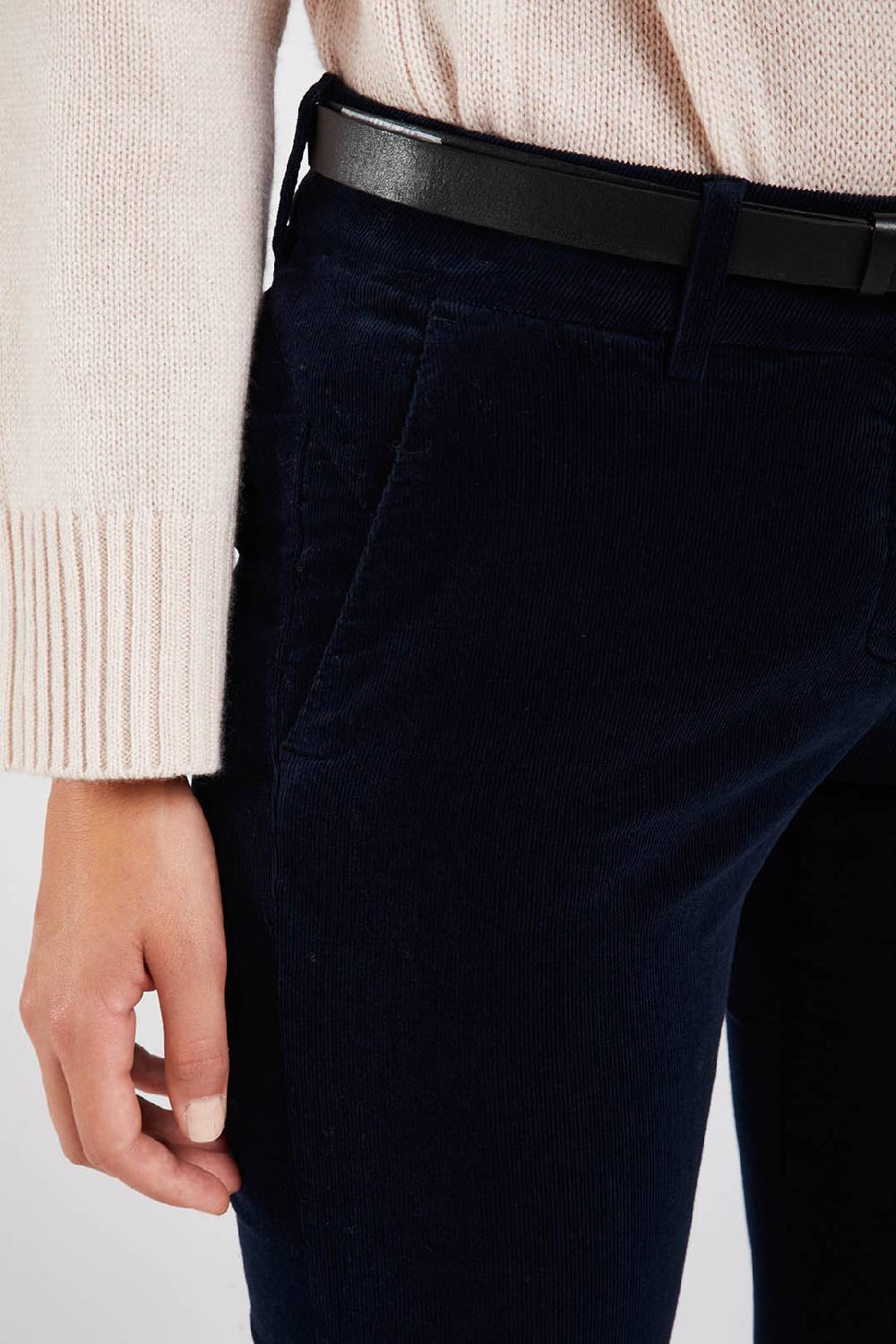 Piazza Sempione KIM Velluto corduroy tinto capo Moda