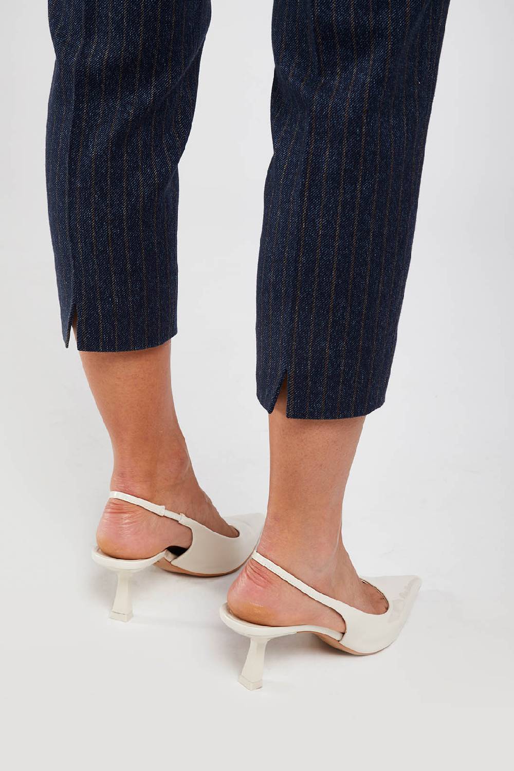 Piazza Sempione AUDREY Stretch cover twill gessato Qualità Garantita