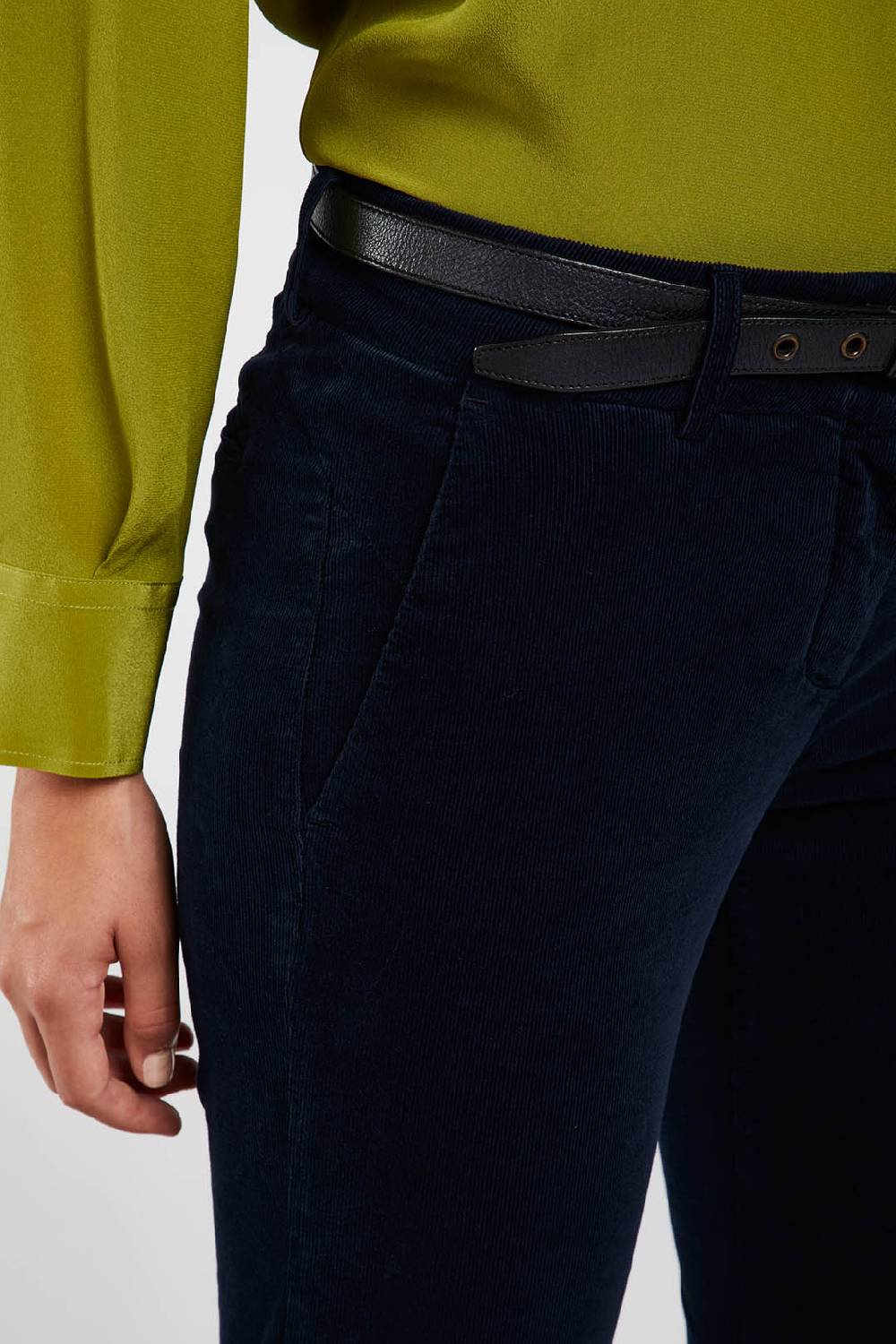 Piazza Sempione LUISA Velluto corduroy tinto capo Shopping Online