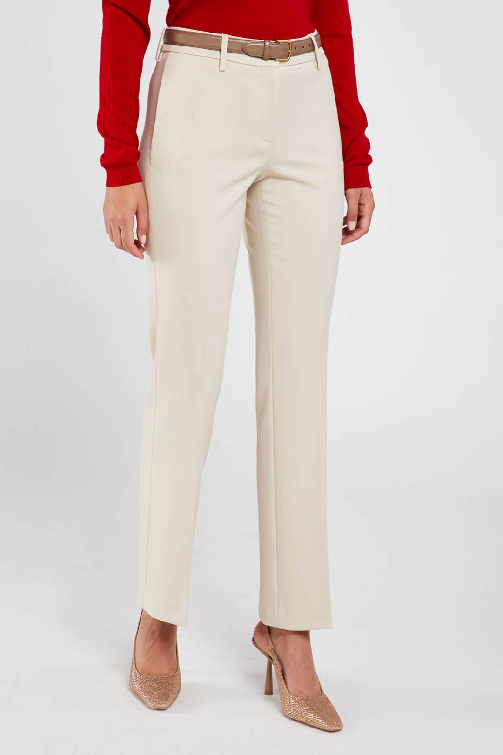 Piazza Sempione Pantalone a vita alta Sconto