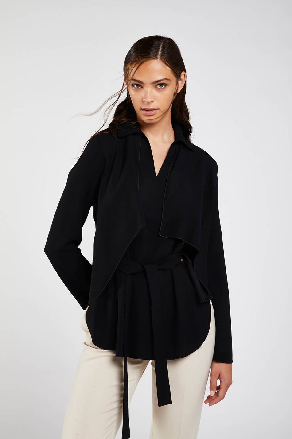 Piazza Sempione Camicia in cady enver satin Nuovo