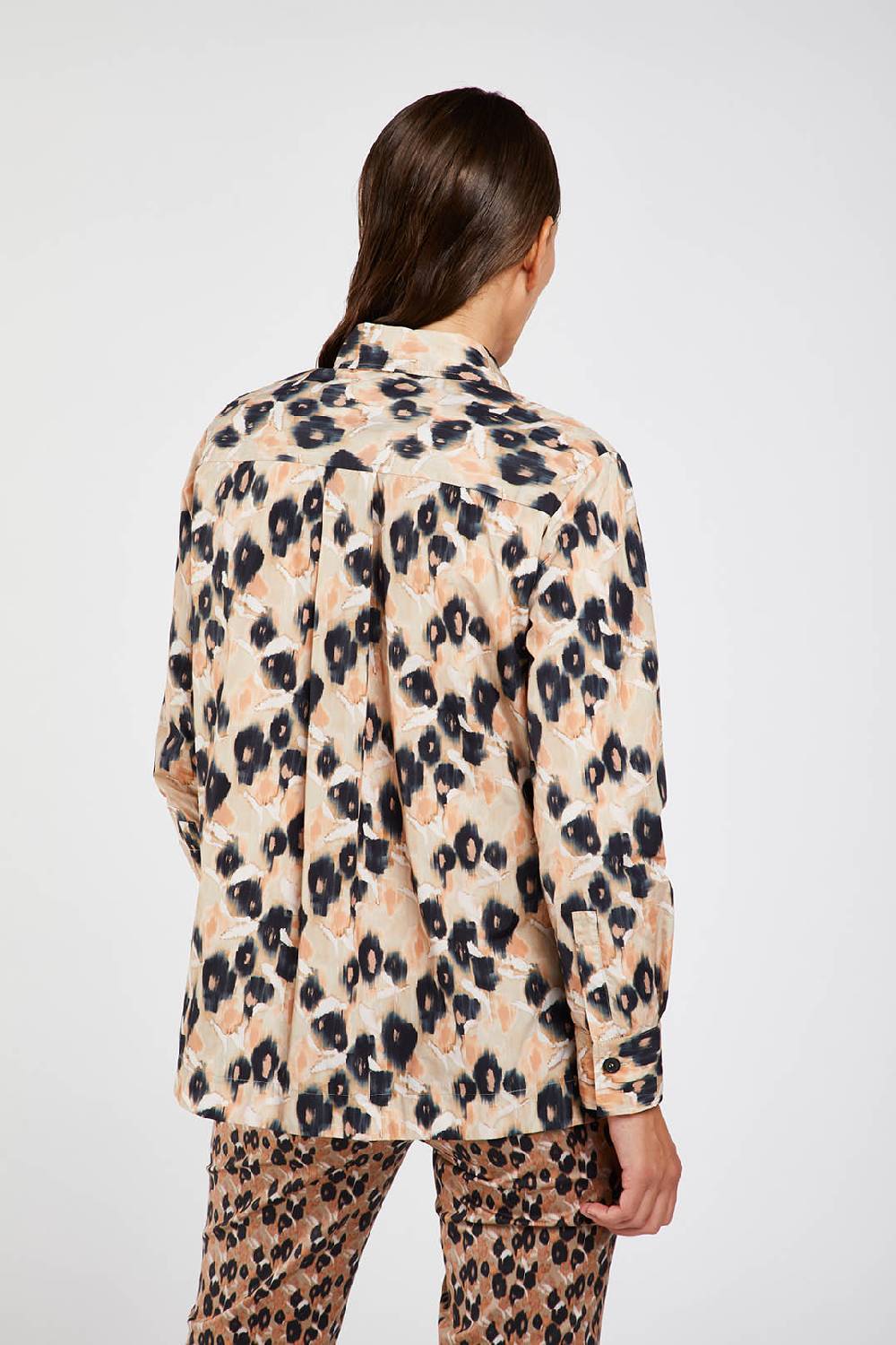 Piazza Sempione Giacca camicia in bio nylon stampato Vendita