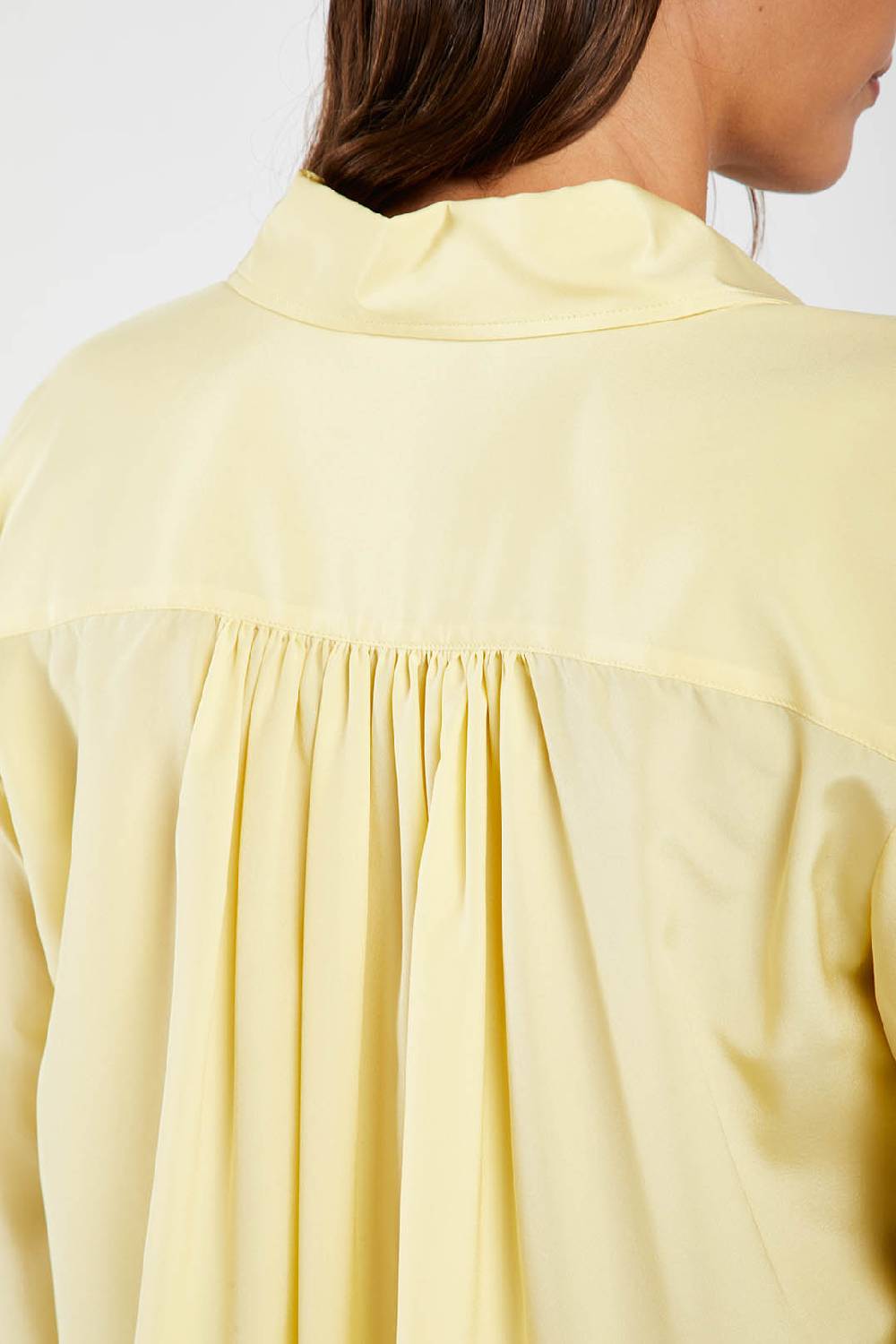 Piazza Sempione Camicia in crepe de chine di seta Promozione