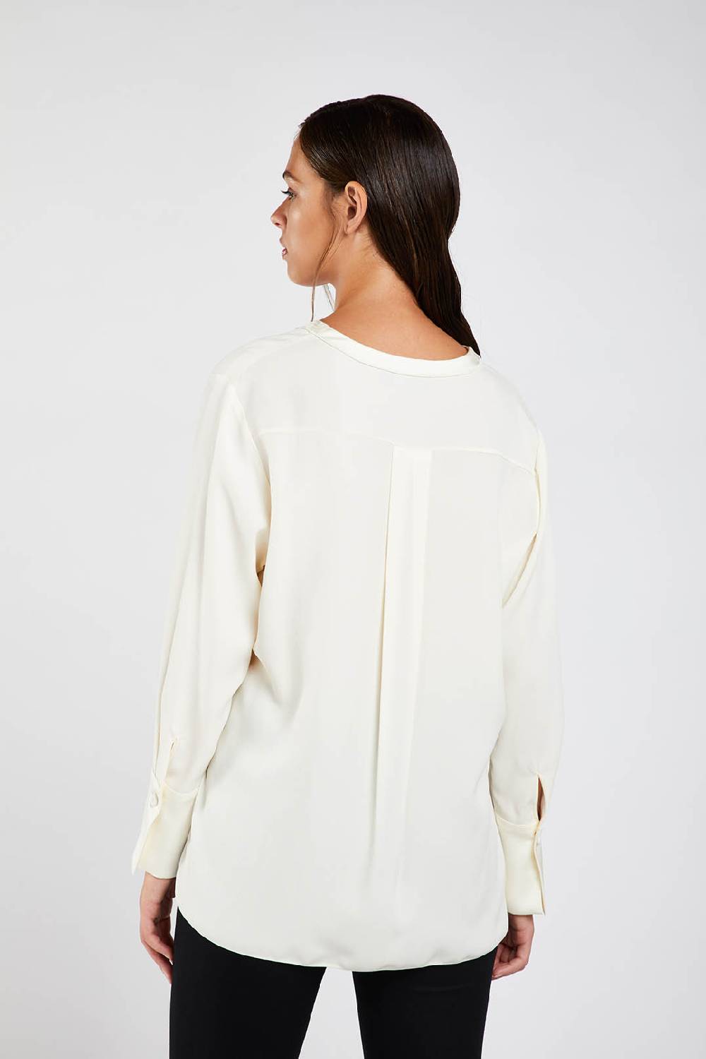 Piazza Sempione Camicia in cady enver satin Spedizione Gratuita