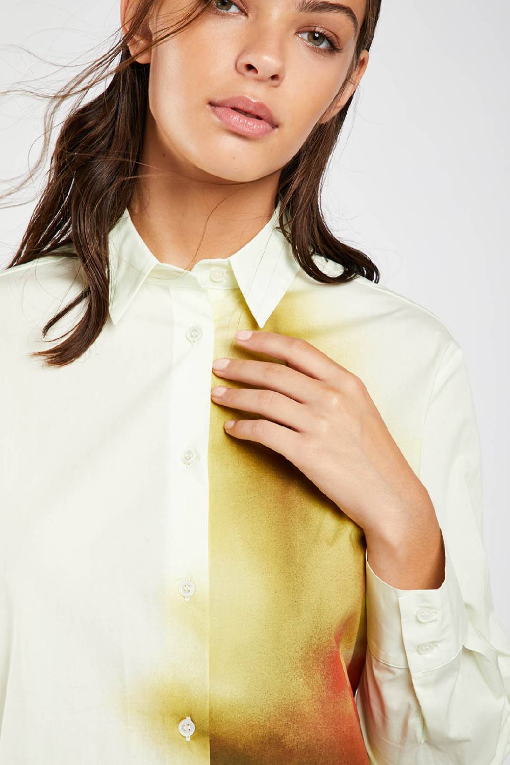 Piazza Sempione Camicia uomo con stampa strelitzia Promozione Limitata