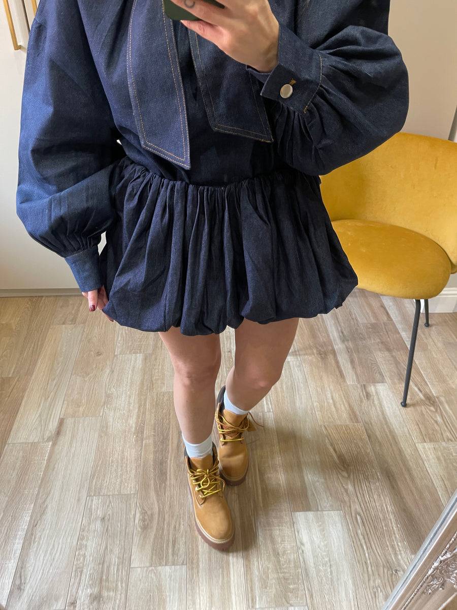 Lovely Sisters Gonna a pantaloncino in denim Vendite Flash