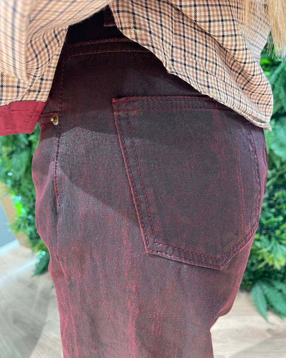 Lovely Sisters Jeans bordeaux 2025
