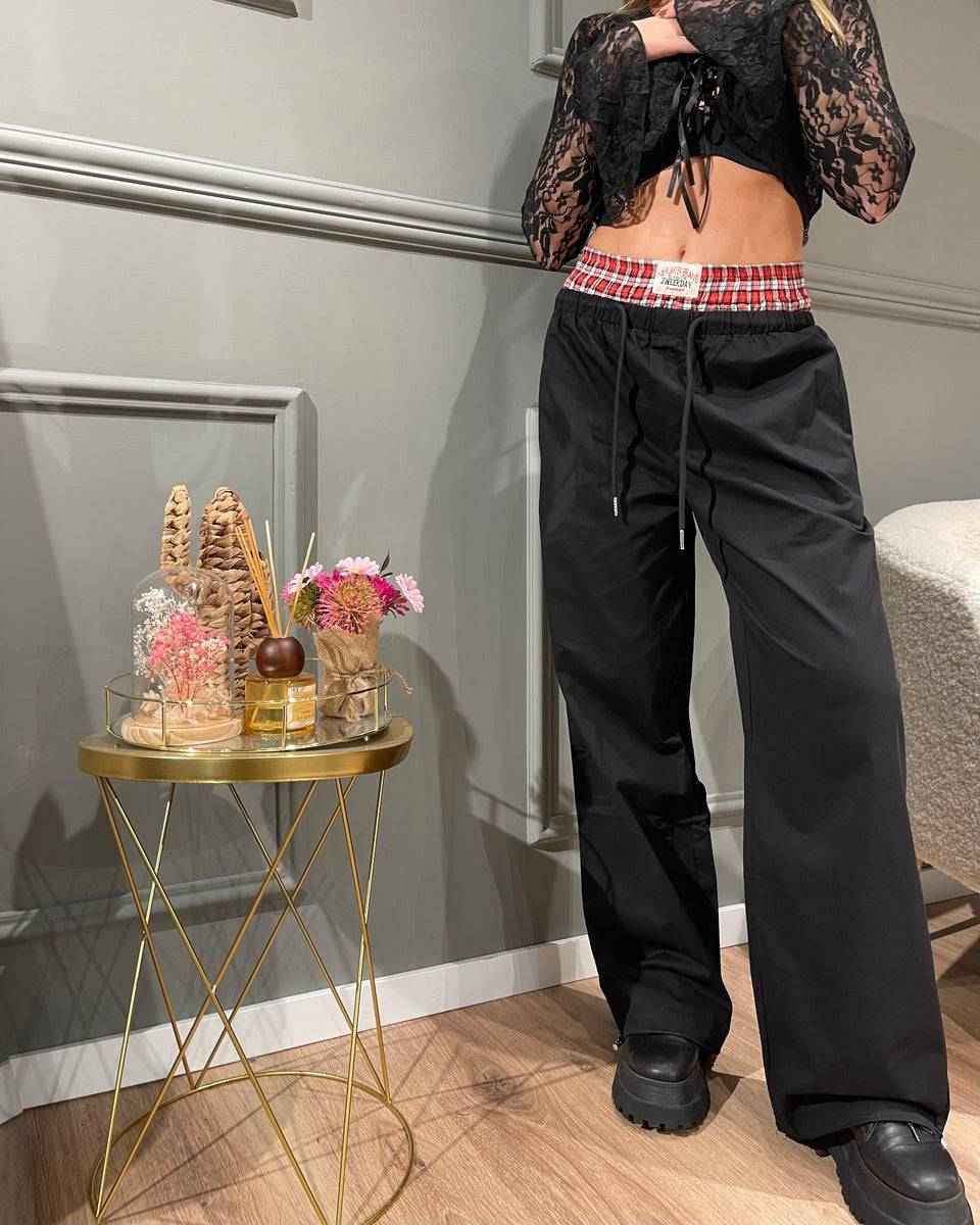 Lovely Sisters Pantalone cowboy nero Convenienza