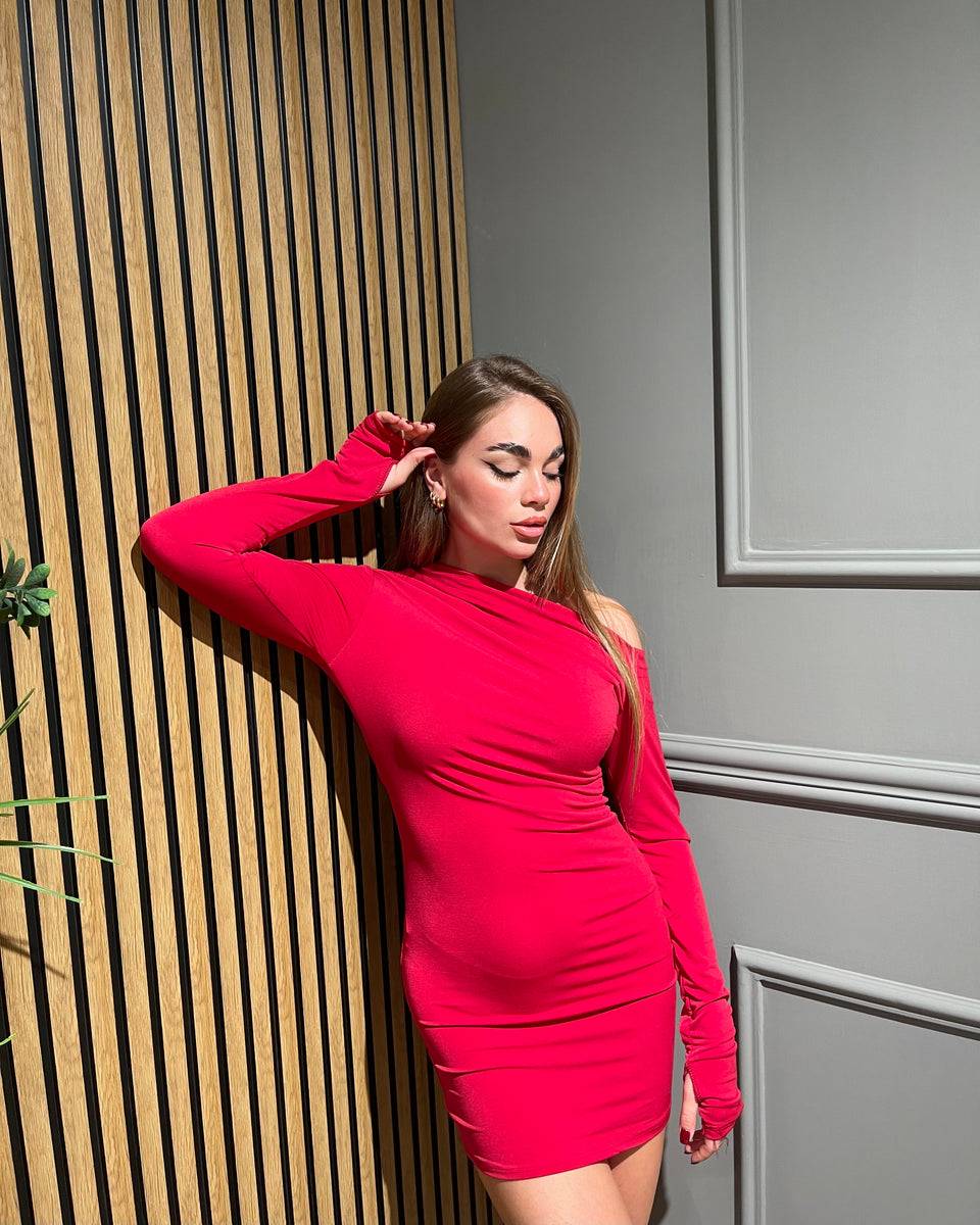 Lovely Sisters Abito Kim rosso Moda