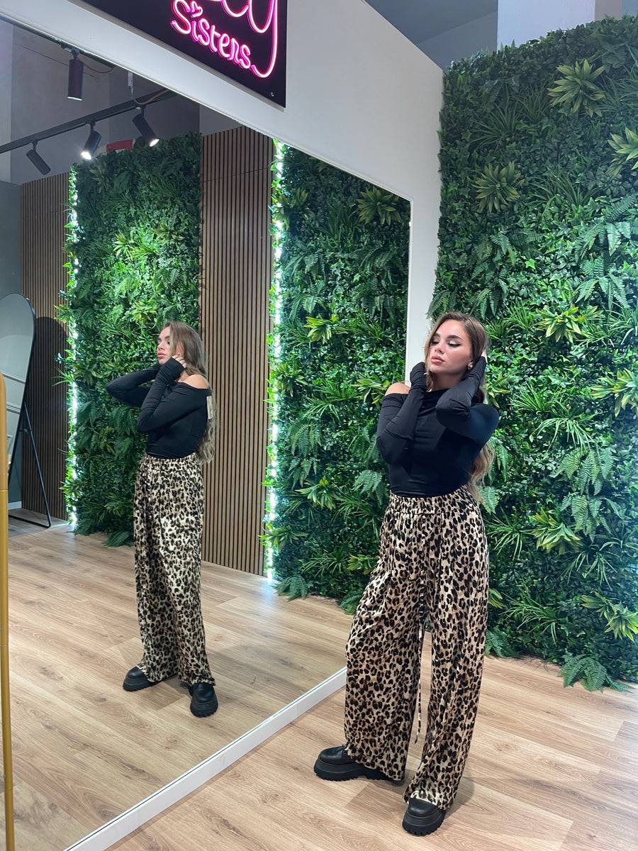 Lovely Sisters Pantalone animalier Outlet