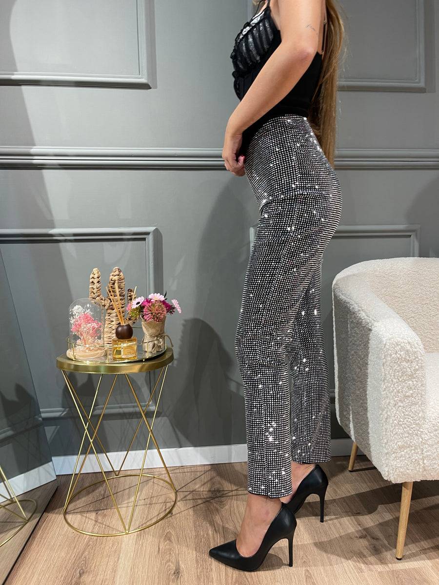 Lovely Sisters Pantalone luxury argento Online