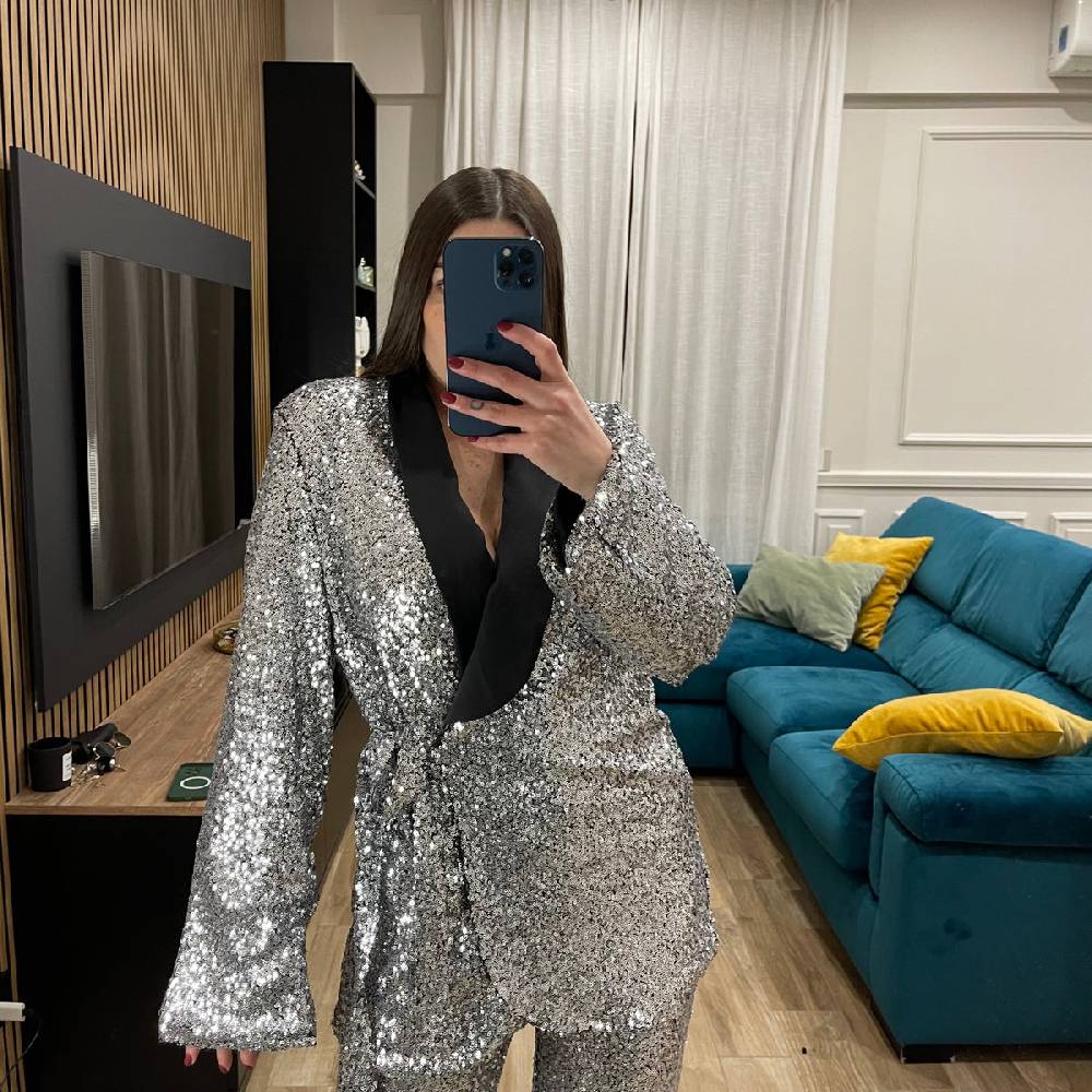 Lovely Sisters Tailleur in paillettes Acquista Ora