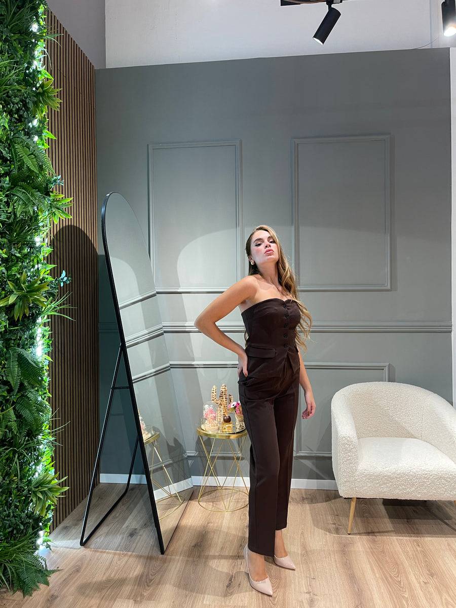 Lovely Sisters Set Ilaria marrone Nuovo