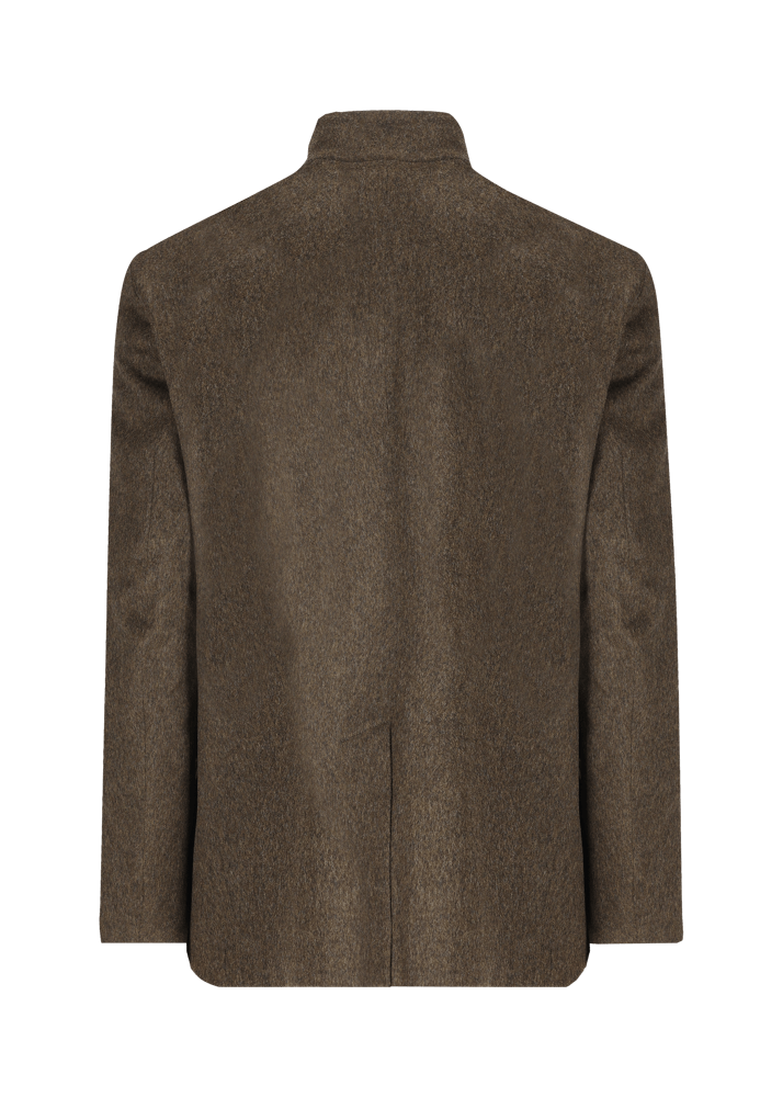 Luis Trenker Blazer in loden con colletto alla coreana Lusandro Offerta