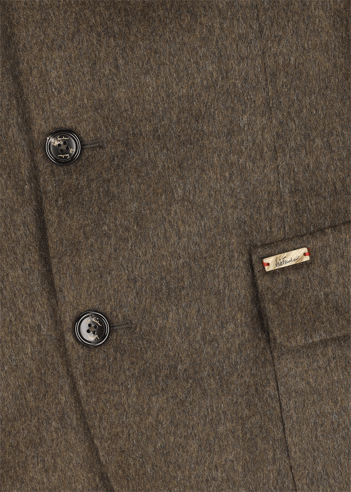 Luis Trenker Blazer in loden con colletto alla coreana Lusandro Offerta