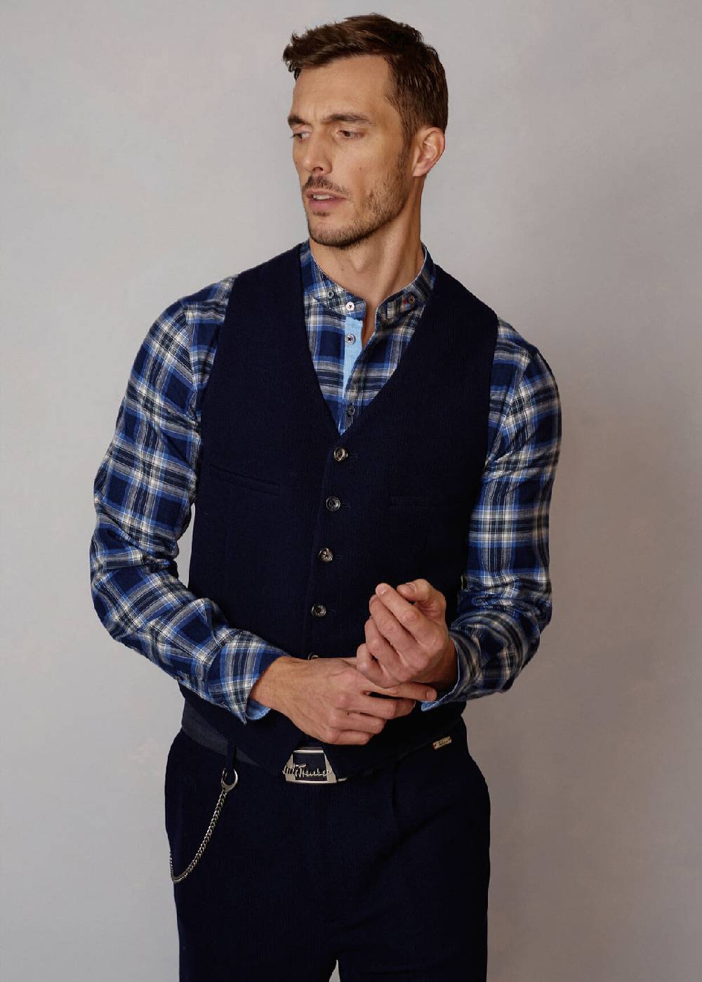 Luis Trenker Gilet in jersey Lusebastian Outlet