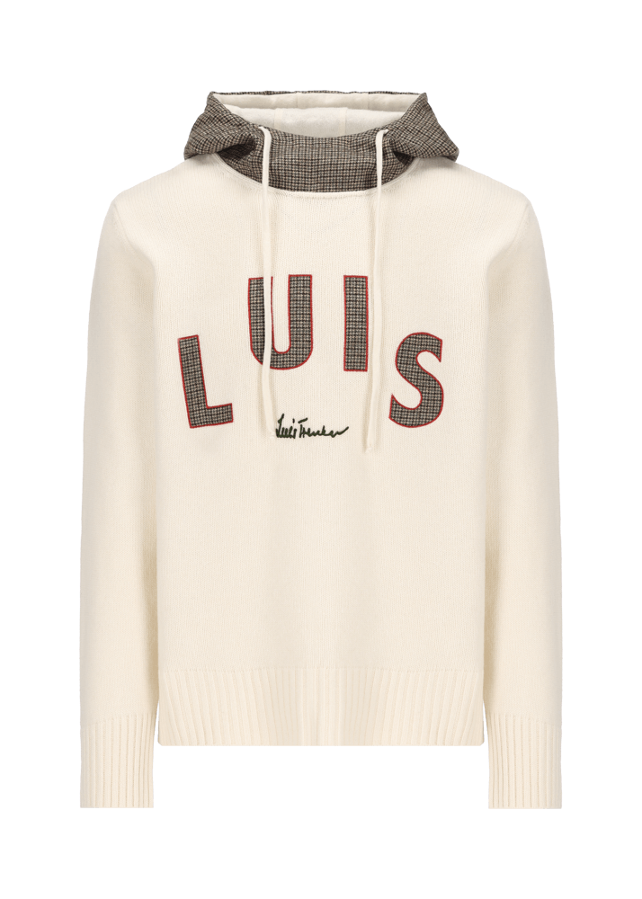 Luis Trenker Pullover lavorato a maglia con cappuccio Luwilfried 2025