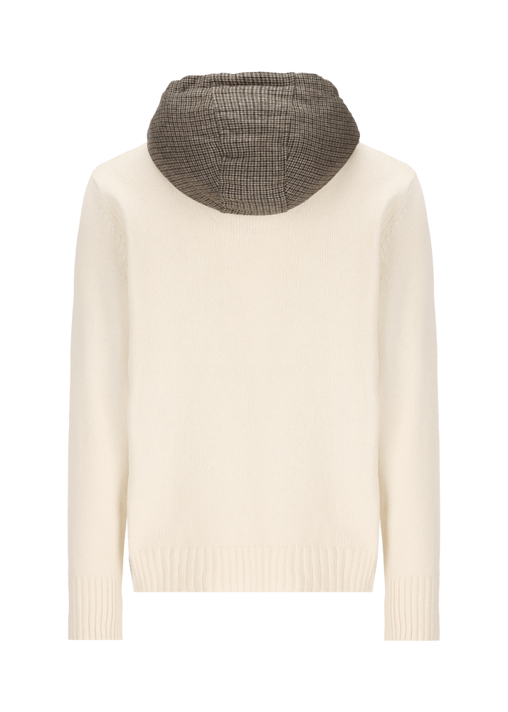 Luis Trenker Pullover lavorato a maglia con cappuccio Luwilfried 2025