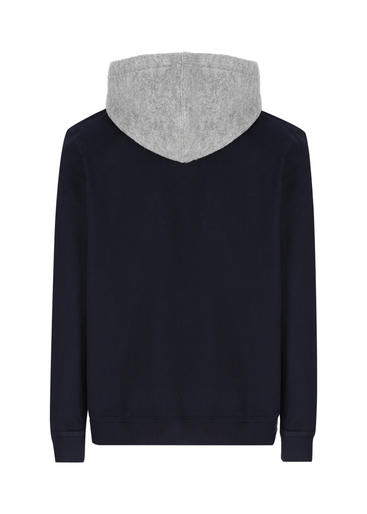 Luis Trenker Pullover con cappuccio e logo Luphilipp Italia