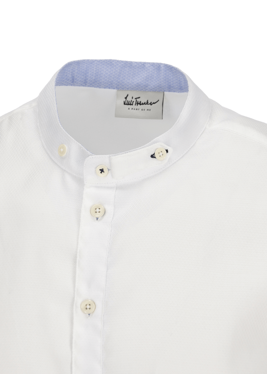 Luis Trenker Camicia con colletto alla coreana modello Lubernet Only for today