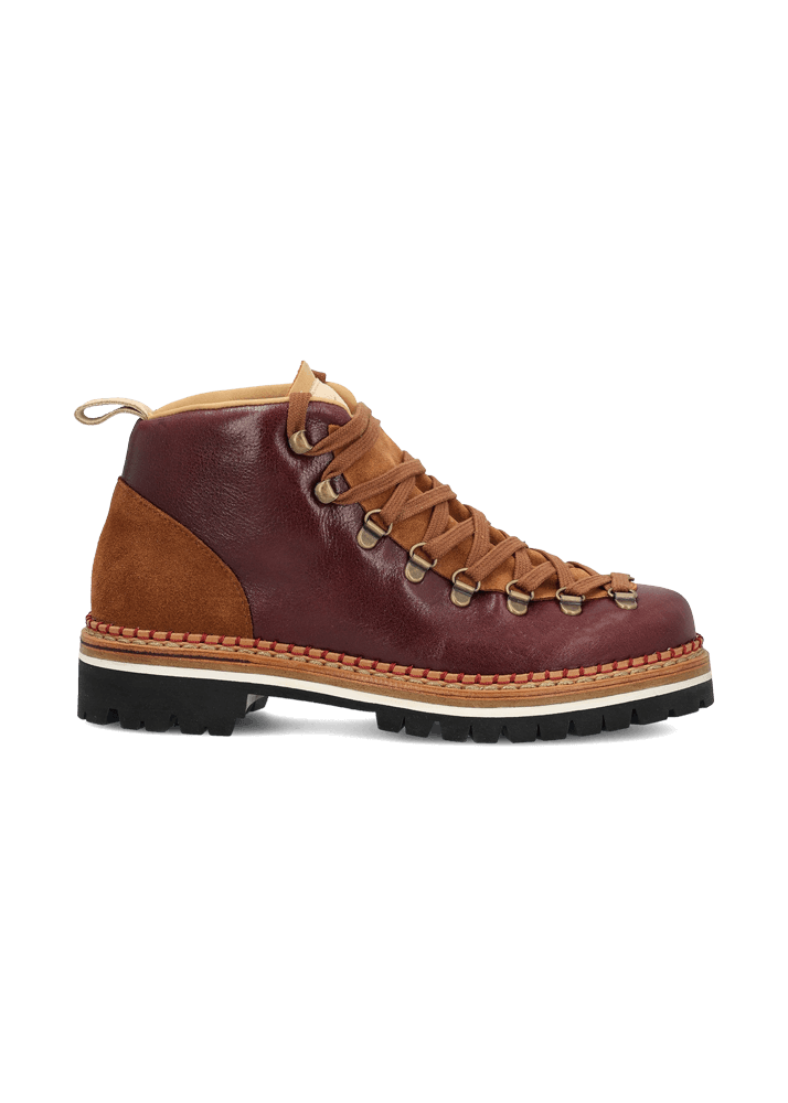 Luis Trenker Scarpa alta stringata in pelle modello Lupaolina Saldi Di Fabbrica