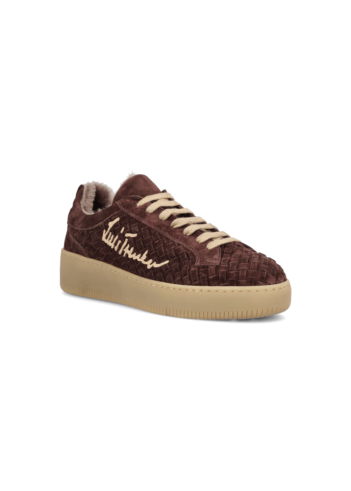 Luis Trenker Sneaker in pelle scamosciata intrecciata Lupintras 2025