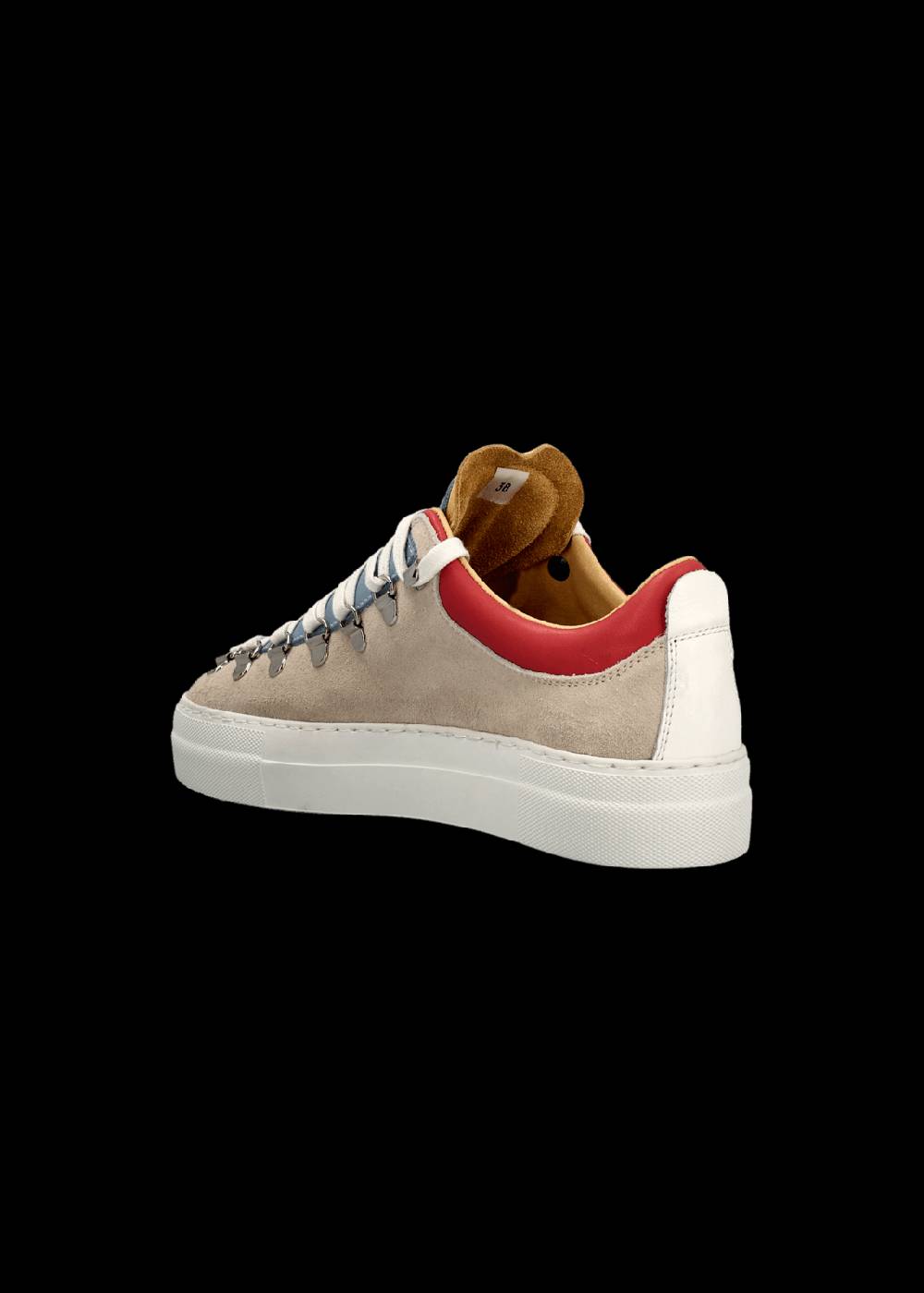Luis Trenker Sneaker in vera pelle modello Luleona Spedizione Gratuita