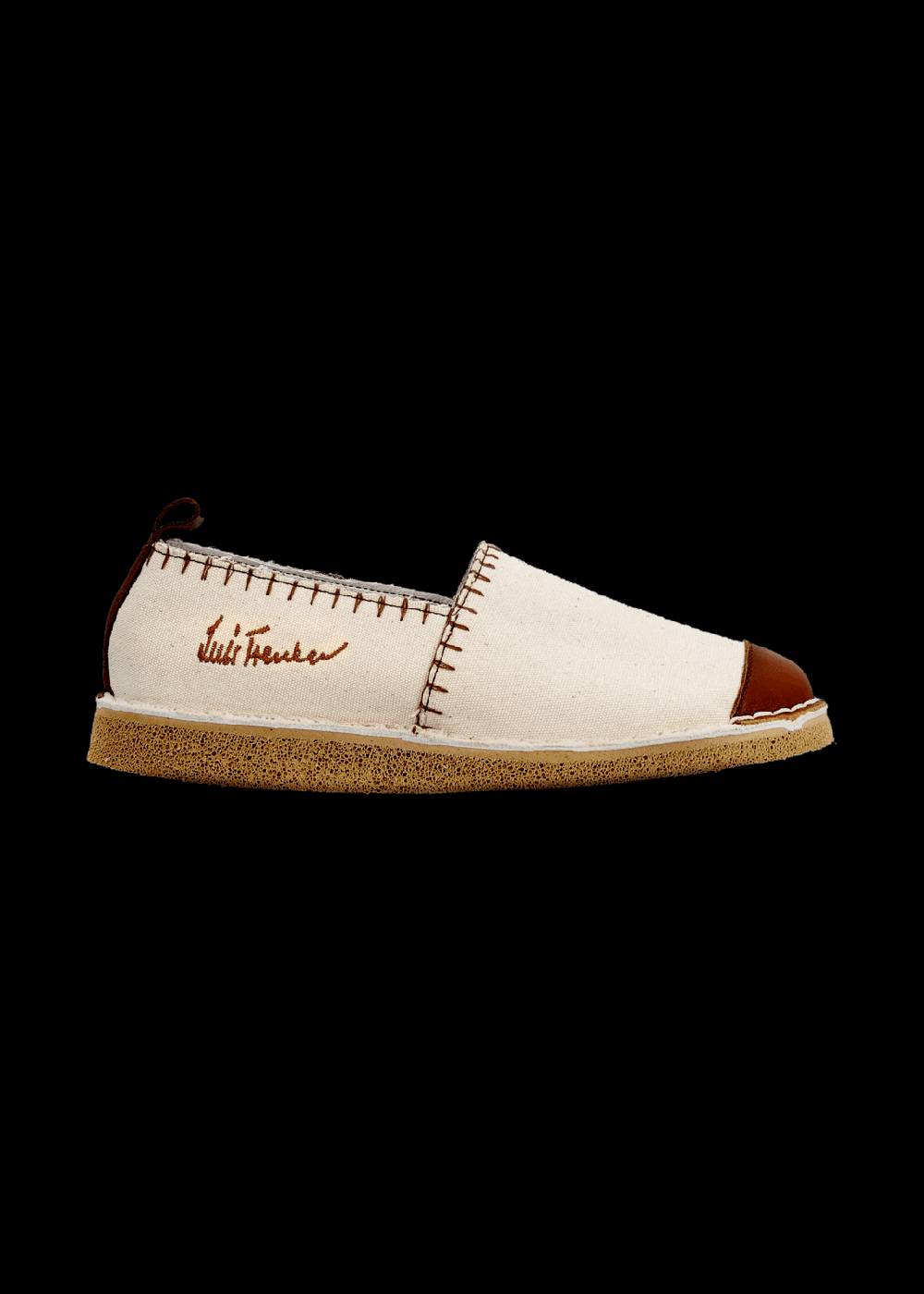 Luis Trenker Espadrillas in tela e pelle modello Ludrespa Soddisfazione Garantita