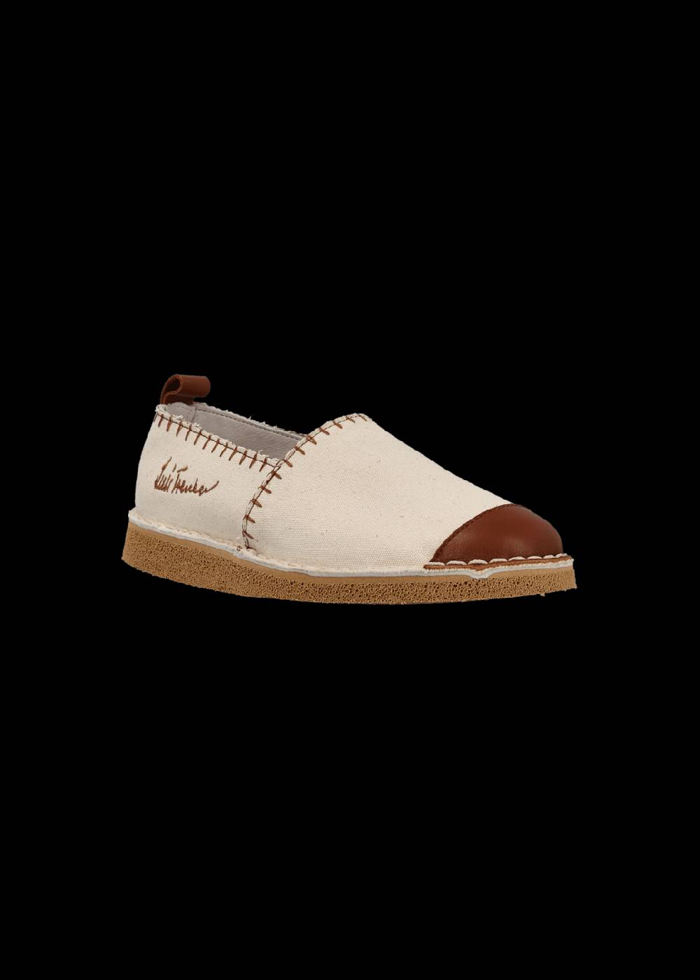 Luis Trenker Espadrillas in tela e pelle modello Ludrespa Soddisfazione Garantita