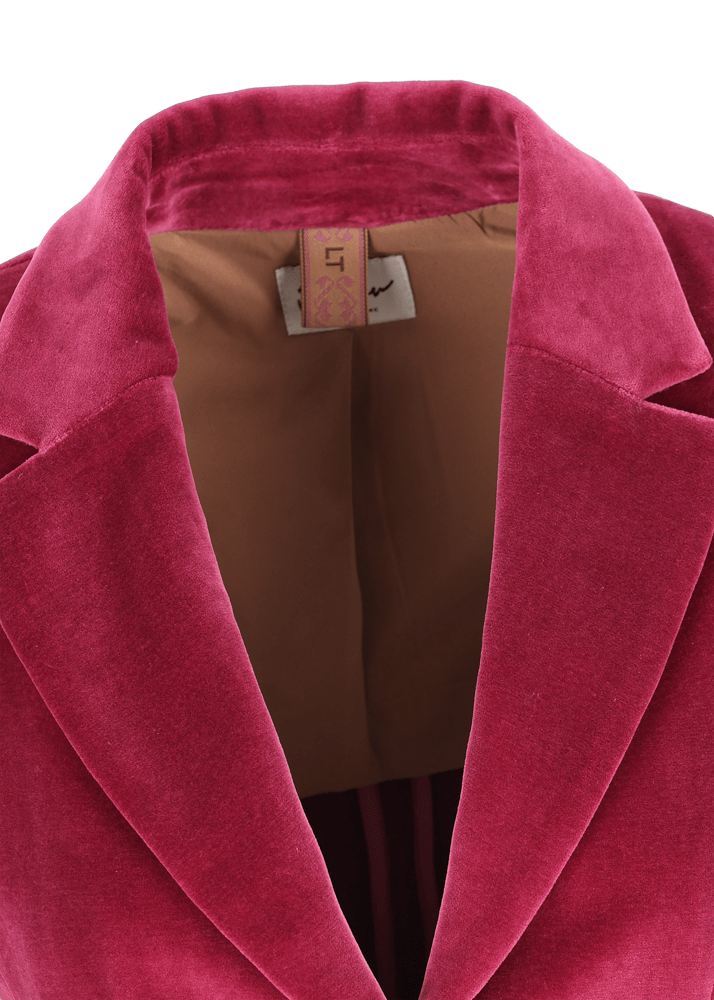 Luis Trenker Blazer in jersey di velluto Lurania Qualità Garantita