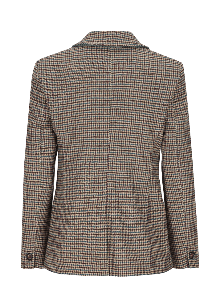Luis Trenker Blazer con motivo pied-de-poule Lurania Consegna Veloce