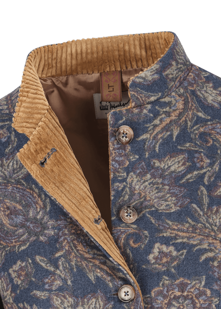 Luis Trenker Blazer con motivo paisley Luranda Prezzo Ridotto