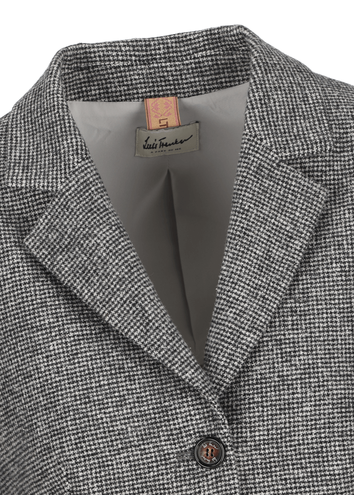 Luis Trenker Blazer con motivo pied-de-poule Lusonia Novità
