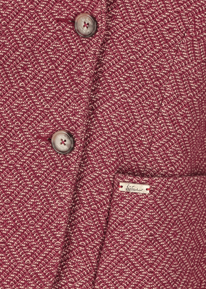 Luis Trenker Blazer in jersey con motivo Lurosella Economico