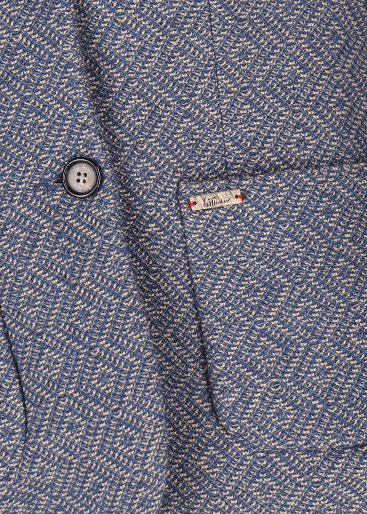 Luis Trenker Blazer in jersey con motivo Lurosella Online