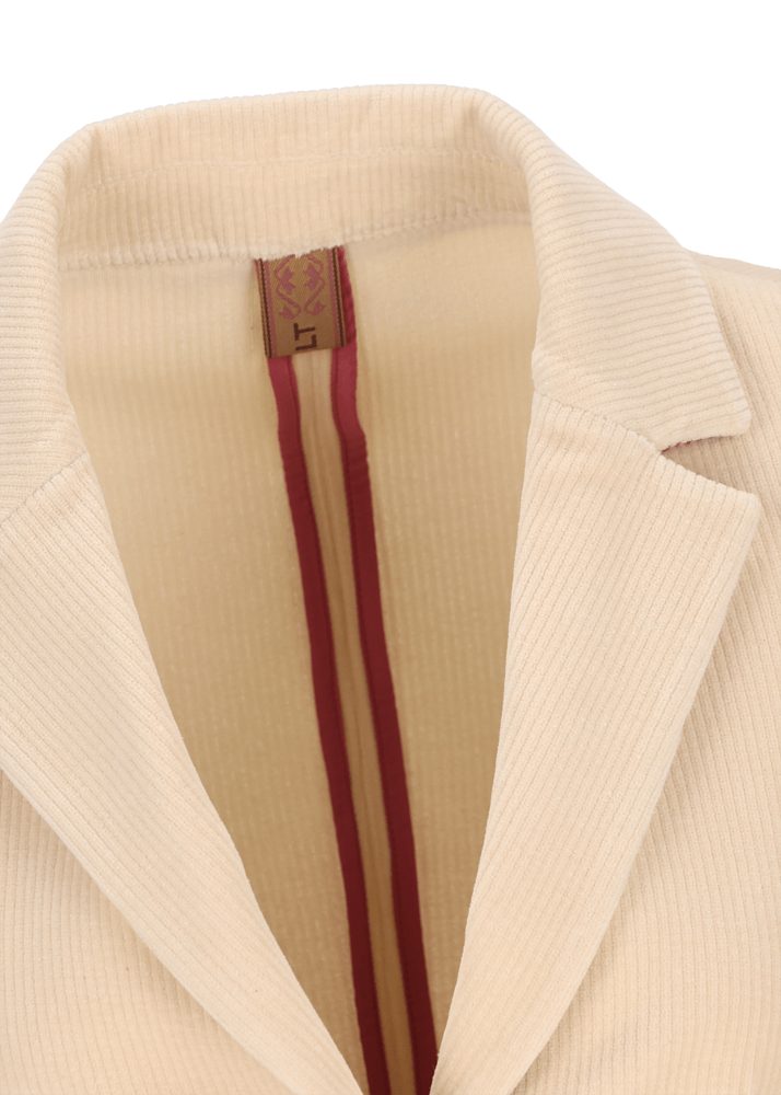 Luis Trenker Blazer in jersey di velluto a coste Lurosella In Vendita